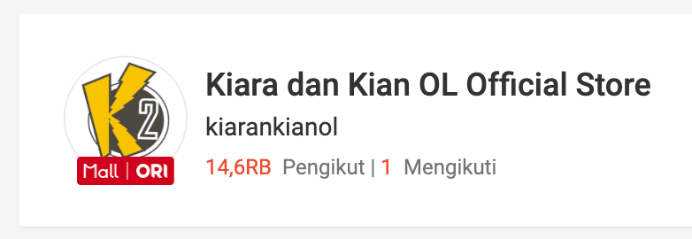 Kiara dan Kian OL Official Store